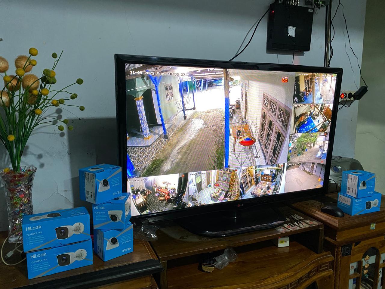 Instalasi CCTV Multi-Channel HiLook Syamil Solution